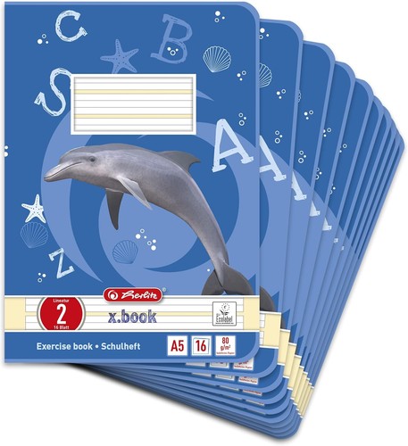 Herlitz schulheft book a5 - schulheft,