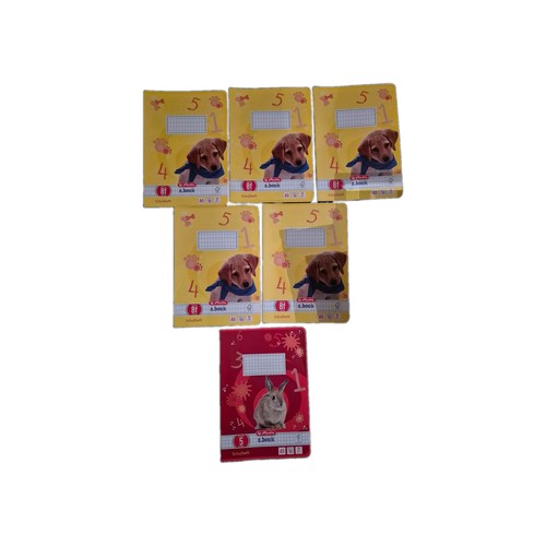 Herlitz schulheft 5 x - a5,,