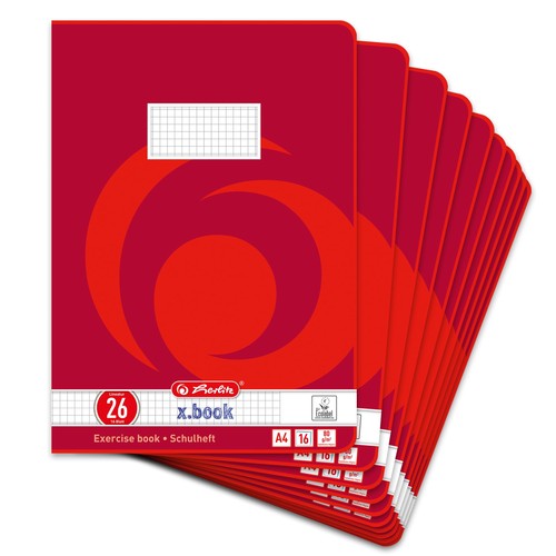 Herlitz schulheft kariert - herlitz, a4