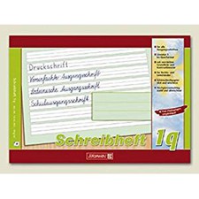 Schreiblernheft Lineatur 1q