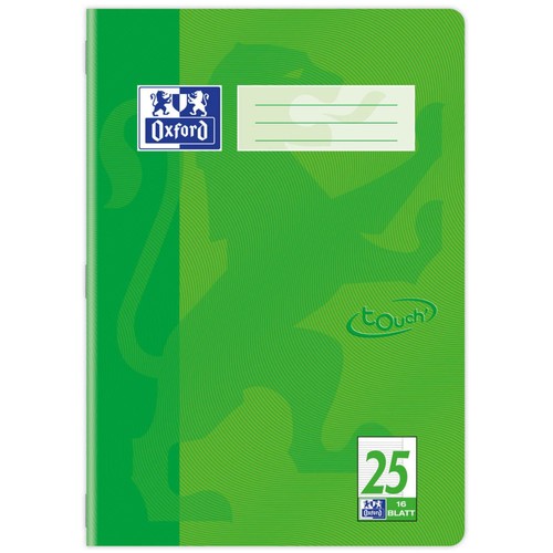 Oxford touch schulheft l25 - oxford,
