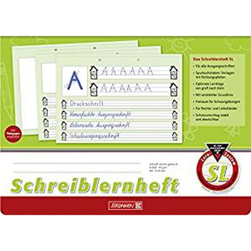 Schreiblernhefte schrift - schreiblernhefte, sl