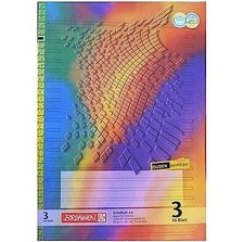 Brunnen Heft A5 Lineatur 3, 32