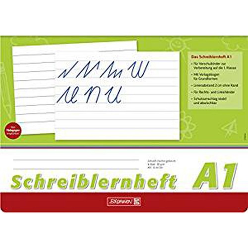 Schreiblernheft din a4 - 1a,