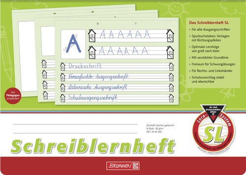 Schreiblernheft - sl,,