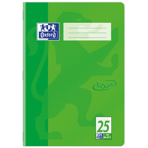 Oxford touch schulheft l25 - oxford,